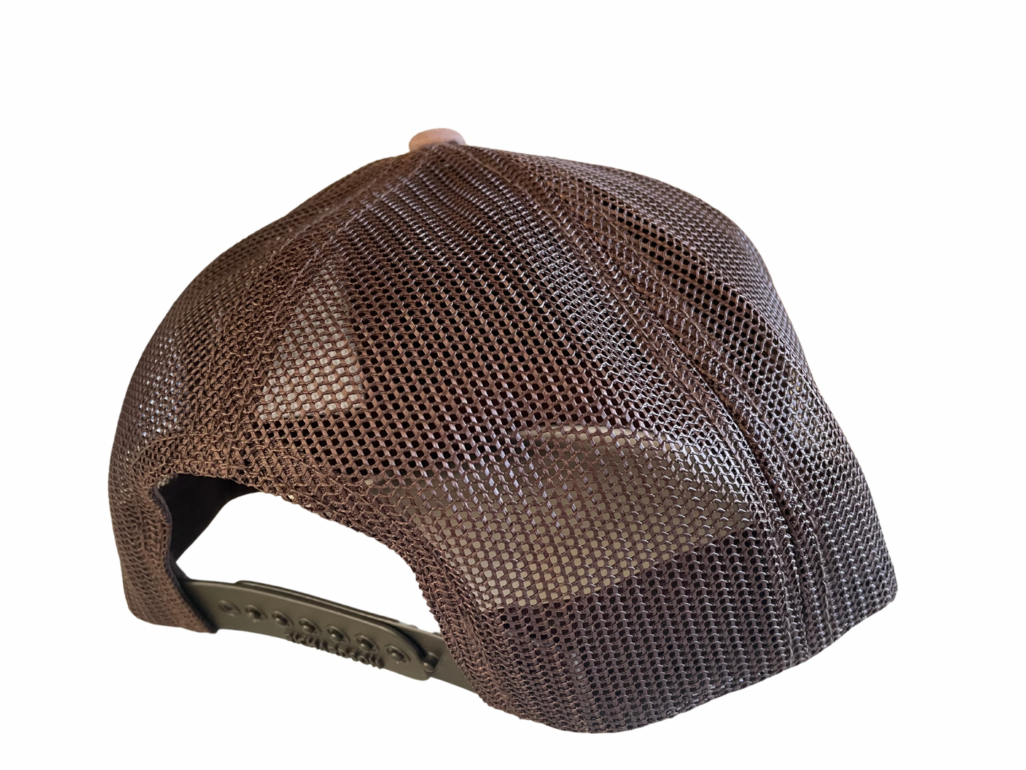 Essentials Leather Patch Bent Brim Hat